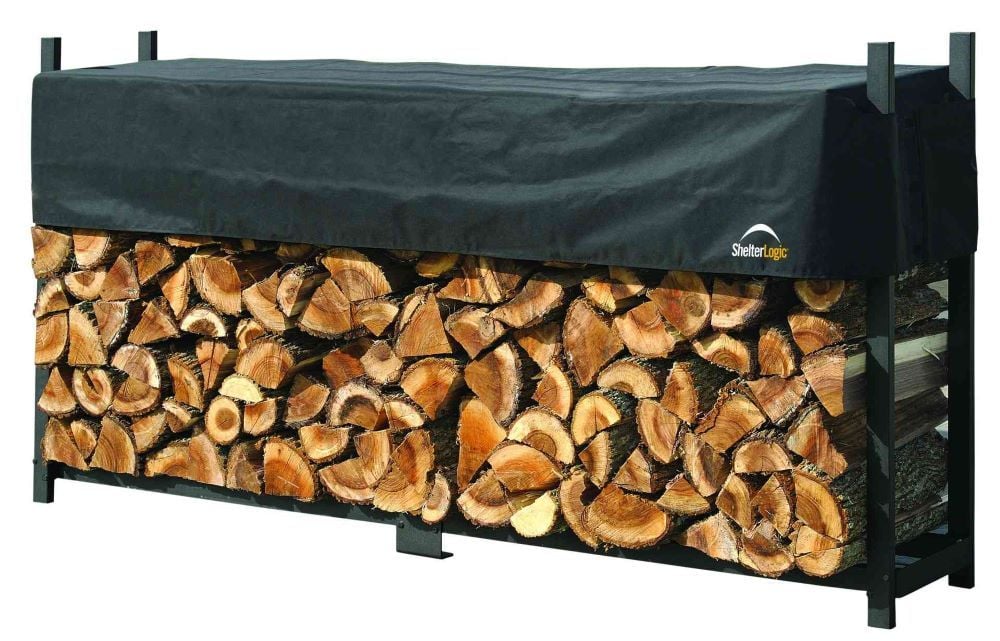 Metall-Holzlager 240 cm – SHELTER LOGIC