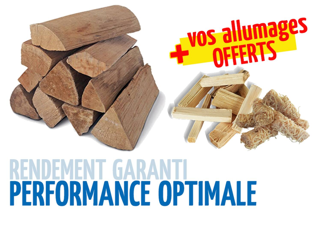 3 Brennholz-Packs für Holzofen – 2000 dm³, Scheite 40 cm – WOODSTOCK