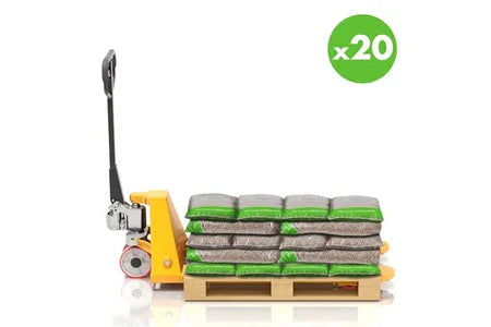 ENEVER Wood Pellets – Holzpellets 15-kg-Sack – 20 Säcke – 300 kg