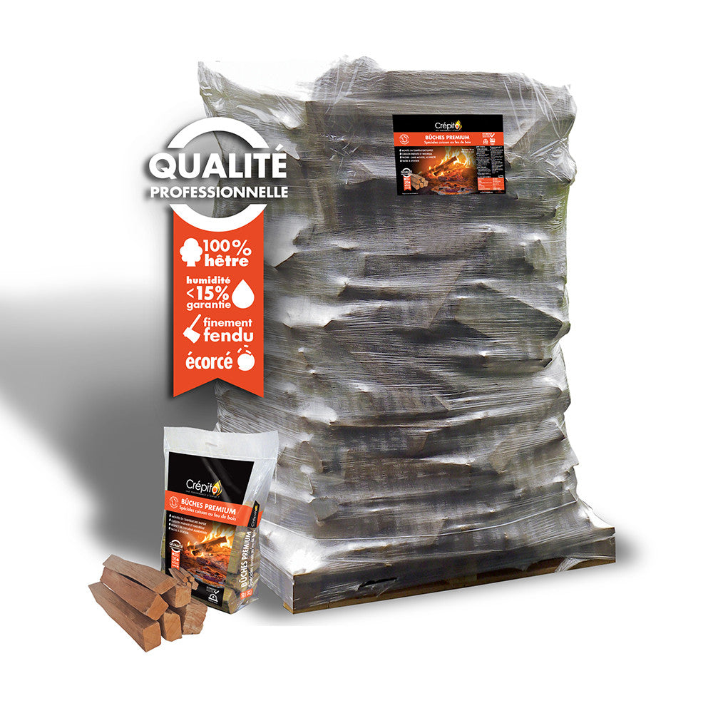 Premium-Brennholzballen – speziell für Holzfeuer zum Kochen