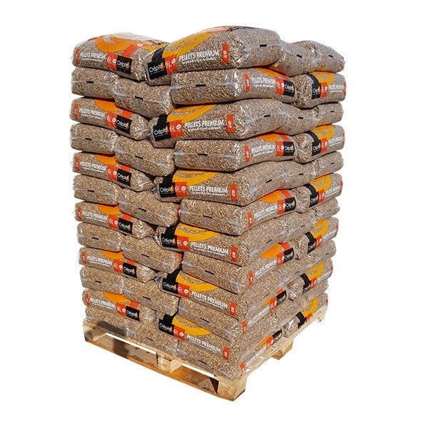 72 Säcke Holzpellets à 15 kg – MAXI Palette
